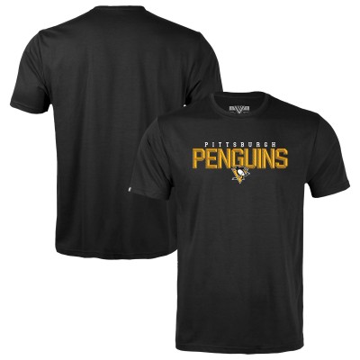 Футболка Подростковая Pittsburgh Penguins Levelwear Black Little Richmond Carve