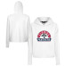 Женская толстовка Florida Panthers Levelwear White Sweet Banner Arch Tri-Blend Cropped