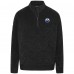 Edmonton Oilers Levelwear Black Camden Quarter-Zip Pullover