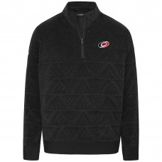 Carolina Hurricanes Levelwear Black Camden Quarter-Zip Pullover Carolina Hurricanes Levelwear Black Camden Quarter-Zip Pullover