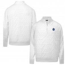 Toronto Maple Leafs Levelwear White Camden Quarter-Zip Pullover