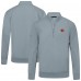 Ottawa Senators Levelwear Gray Upright Tri-Blend Quarter-Zip Pullover