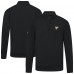 Pittsburgh Penguins Levelwear Black Upright Tri-Blend Quarter-Zip Pullover