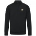 Pittsburgh Penguins Levelwear Black Upright Tri-Blend Quarter-Zip Pullover