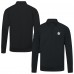 Toronto Maple Leafs Levelwear Black Upright Tri-Blend Quarter-Zip Pullover