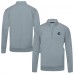 Vancouver Canucks Levelwear Gray Upright Tri-Blend Quarter-Zip Pullover
