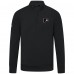 Philadelphia Flyers Levelwear Black Upright Tri-Blend Quarter-Zip Pullover