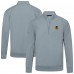 Chicago Blackhawks Levelwear Gray Upright Tri-Blend Quarter-Zip Pullover