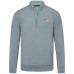 Nashville Predators Levelwear Gray Upright Tri-Blend Quarter-Zip Pullover