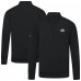 Nashville Predators Levelwear Black Upright Tri-Blend Quarter-Zip Pullover
