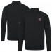 Florida Panthers Levelwear Black Upright Tri-Blend Quarter-Zip Pullover