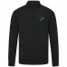 San Jose Sharks Levelwear Black Upright Tri-Blend Quarter-Zip Pullover