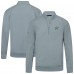 Dallas Stars Levelwear Gray Upright Tri-Blend Quarter-Zip Pullover