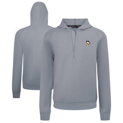 Пуловер Pittsburgh Penguins Levelwear Gray Technic Hoodie
