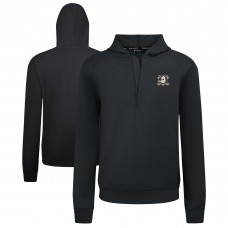 Толстовка Anaheim Ducks Levelwear Black Technic Quarter-Zip