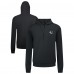 Vancouver Canucks Levelwear Black Technic Quarter-Zip Pullover Hoodie