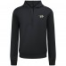 Nashville Predators Levelwear Black Technic Quarter-Zip Pullover Hoodie