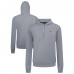 Nashville Predators Levelwear Gray Technic Quarter-Zip Pullover Hoodie