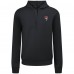 Florida Panthers Levelwear Black Technic Quarter-Zip Pullover Hoodie