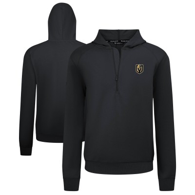 Толстовка Vegas Golden Knights Levelwear Black Technic Quarter-Zip
