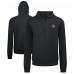 Ottawa Senators Levelwear Black Technic Quarter-Zip Pullover Hoodie
