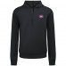 Montreal Canadiens Levelwear Black Technic Quarter-Zip Pullover Hoodie