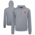 Calgary Flames Levelwear Gray Technic Quarter-Zip Pullover Hoodie