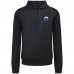 Толстовка Edmonton Oilers Levelwear Black Technic Quarter-Zip