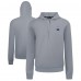 Толстовка Edmonton Oilers Levelwear Gray Technic Quarter-Zip