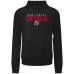 Толстовка New Jersey Devils Levelwear Black Mandate Carve Tri-Blend