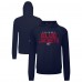 Columbus Blue Jackets Levelwear Navy Mandate Carve Tri-Blend Pullover Hoodie