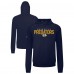 Nashville Predators Levelwear Navy Mandate Carve Tri-Blend Pullover Hoodie