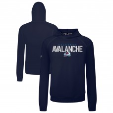 Толстовка Colorado Avalanche Levelwear Navy Mandate Carve Tri-Blend