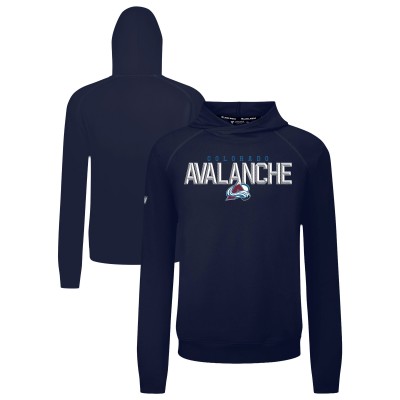 Толстовка Colorado Avalanche Levelwear Navy Mandate Carve Tri-Blend