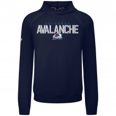 Толстовка Colorado Avalanche Levelwear Navy Mandate Carve Tri-Blend