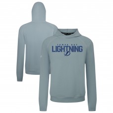Толстовка Tampa Bay Lightning Levelwear Gray Mandate Carve Tri-Blend