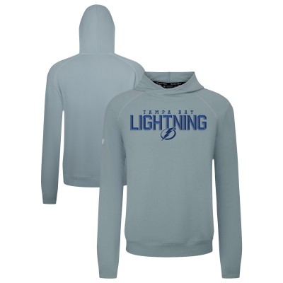 Толстовка Tampa Bay Lightning Levelwear Gray Mandate Carve Tri-Blend