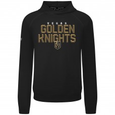 Толстовка Vegas Golden Knights Levelwear Black Mandate Carve Tri-Blend