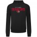 Ottawa Senators Levelwear Black Mandate Carve Tri-Blend Pullover Hoodie