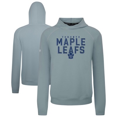 Толстовка Toronto Maple Leafs Levelwear Gray Mandate Carve Tri-Blend