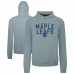 Толстовка Toronto Maple Leafs Levelwear Gray Mandate Carve Tri-Blend