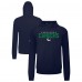 Vancouver Canucks Levelwear Blue Mandate Carve Tri-Blend Pullover Hoodie