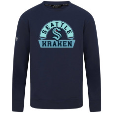 Seattle Kraken Levelwear Deep Sea Blue Mandate Banner Arch Pullover