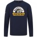 Nashville Predators Levelwear Navy Mandate Banner Arch Pullover