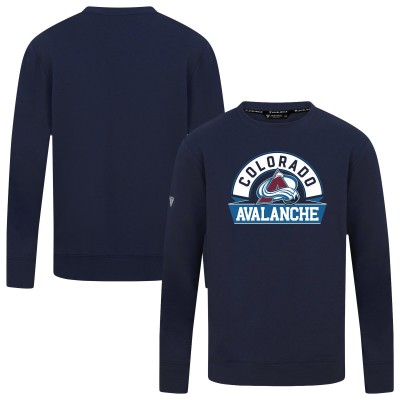 Colorado Avalanche Levelwear Navy Mandate Banner Arch Pullover