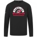 Carolina Hurricanes Levelwear Black Mandate Banner Arch Pullover