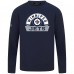 Winnipeg Jets Levelwear Navy Mandate Banner Arch Pullover