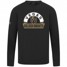 Vegas Golden Knights Levelwear Black Mandate Banner Arch Pullover Vegas Golden Knights Levelwear Black Mandate Banner Arch Pullover