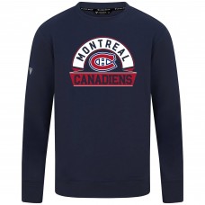 Montreal Canadiens Levelwear Navy Mandate Banner Arch Pullover