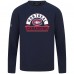 Montreal Canadiens Levelwear Navy Mandate Banner Arch Pullover
